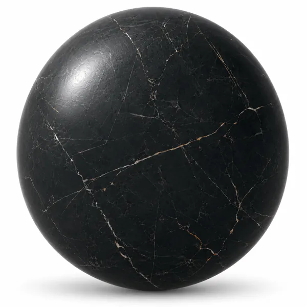 Black Ceramic Texture – Fine Gold White Vein Web Texture