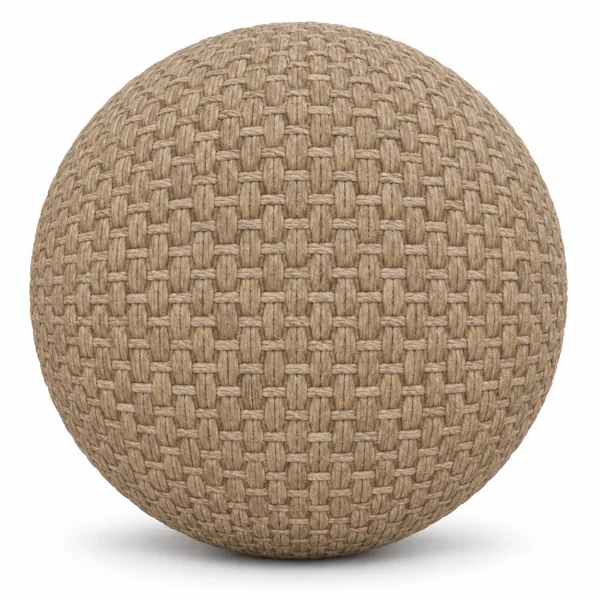 Warm Beige Basket Weave Carpet Texture