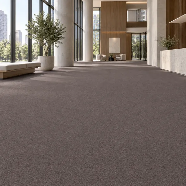 Muted Taupe Grey Fine Pile Carpet Texture back