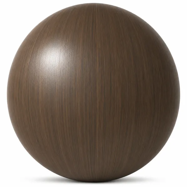 Fine Straight Grain Dark Walnut Wood Texture