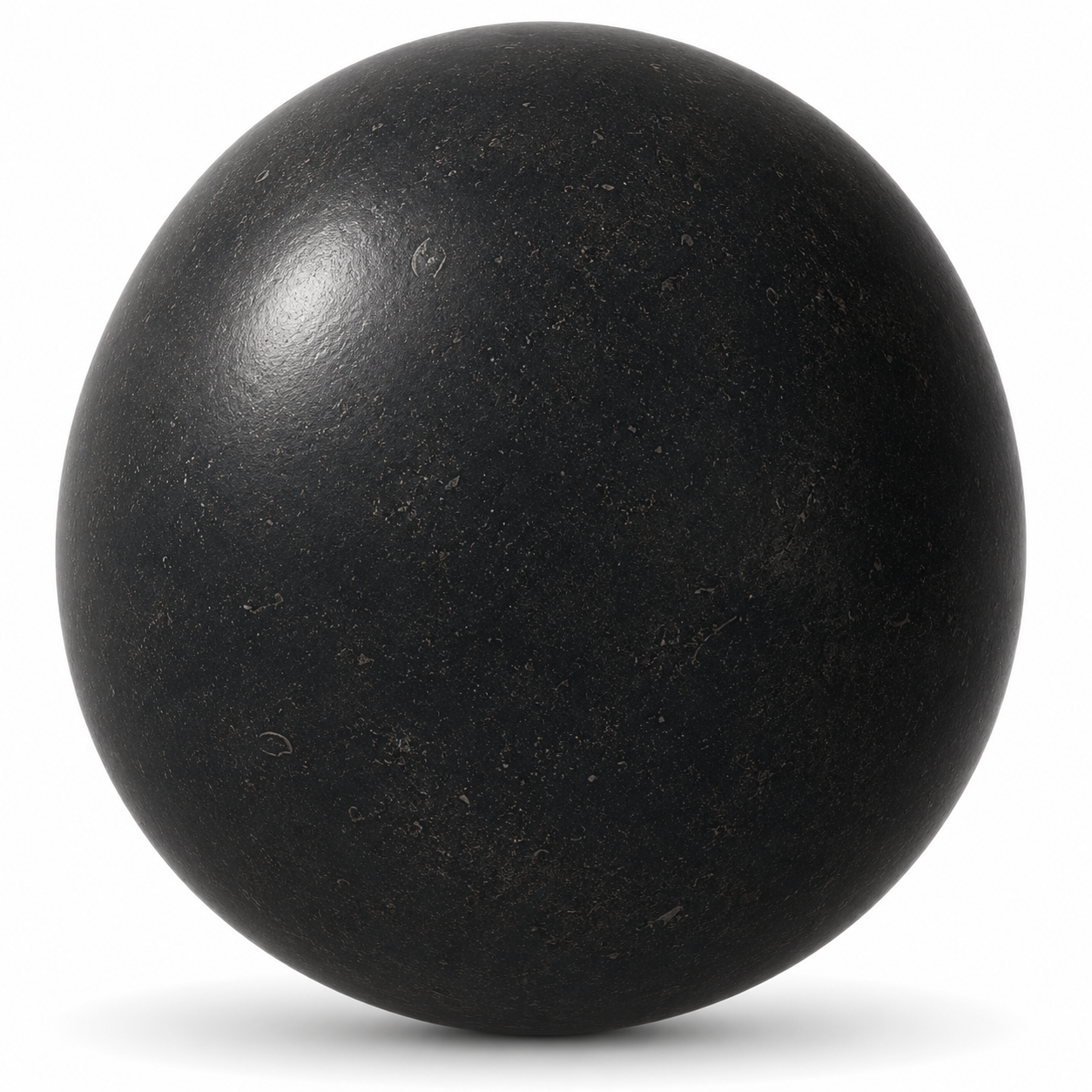 Black Ceramic Texture – Fine Speckled Soft Gloss Texture 1