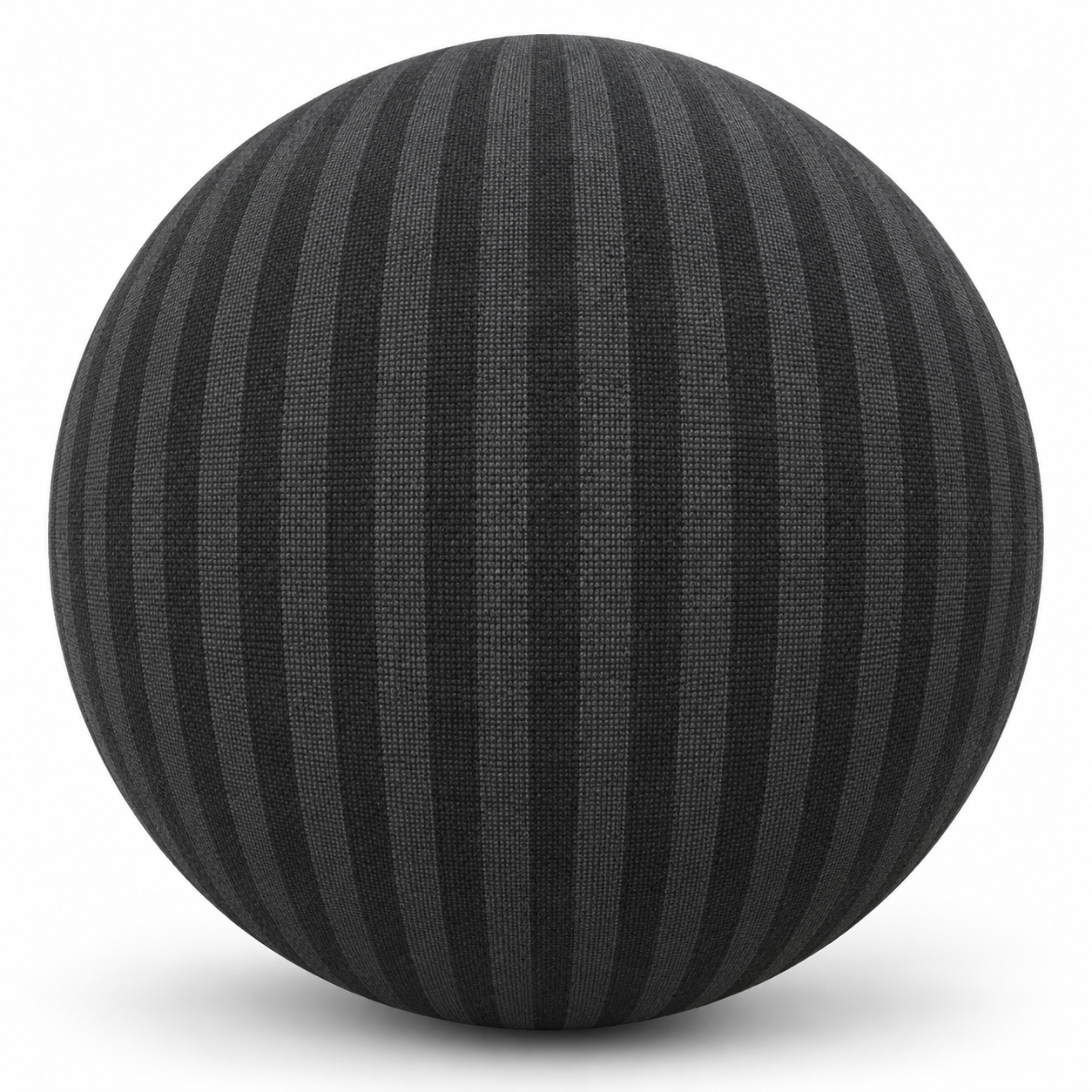 Deep Charcoal Wide Stripe Woven Carpet Texture 1