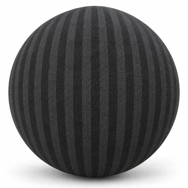 Deep Charcoal Wide Stripe Woven Carpet Texture
