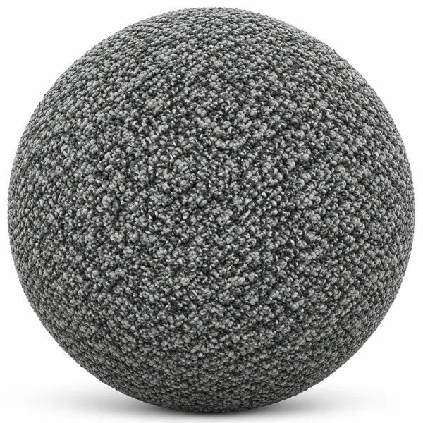 Silver Gray Ripple Loop Carpet Texture
