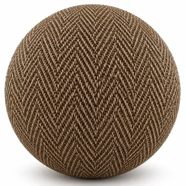 Dark Mocha Herringbone Woven Carpet Texture