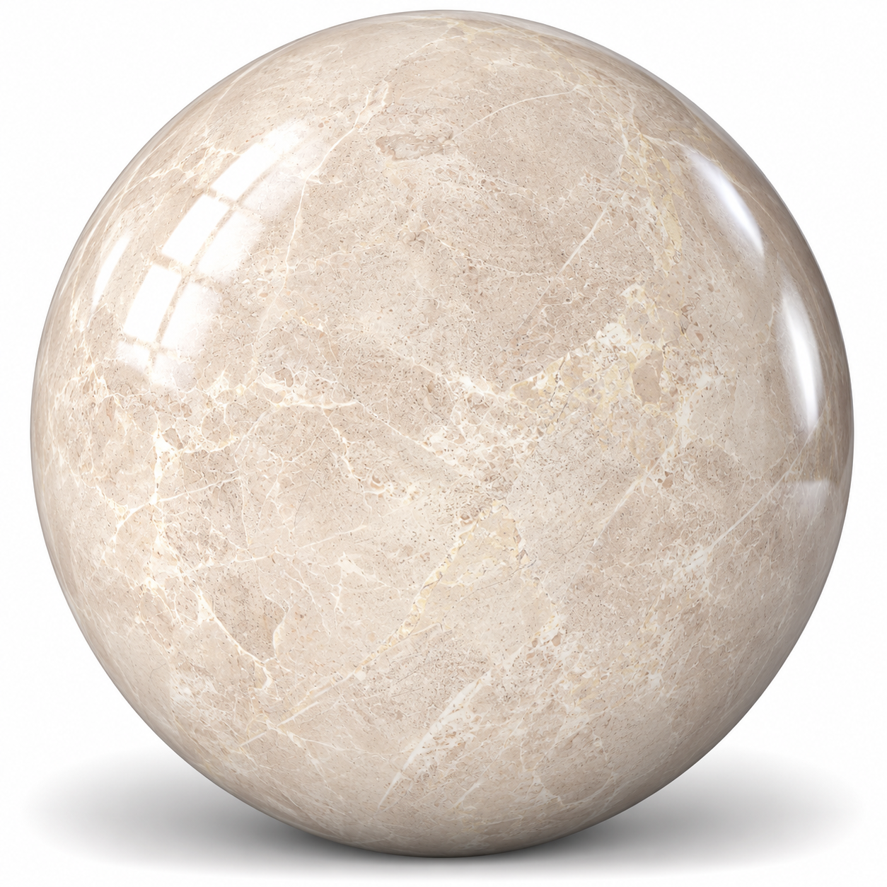 Warm Blush Beige Fine Vein Marble Effect Ceramic Texture 1