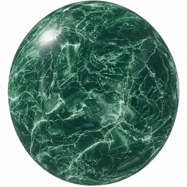 Deep Emerald Green White Vein Marble Texture