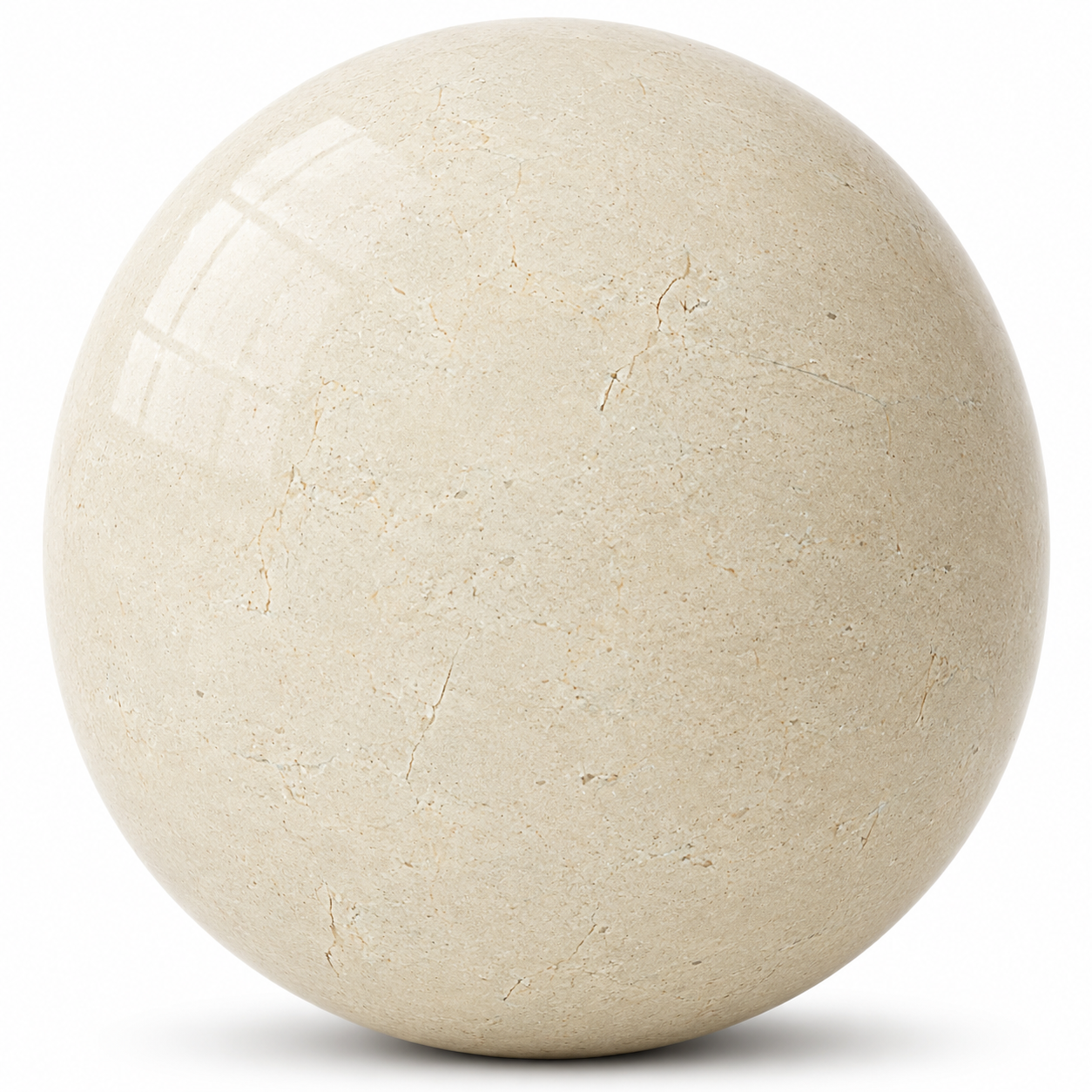 Soft Cream Marble Texture – Sparse Warm Hairline Veins 1