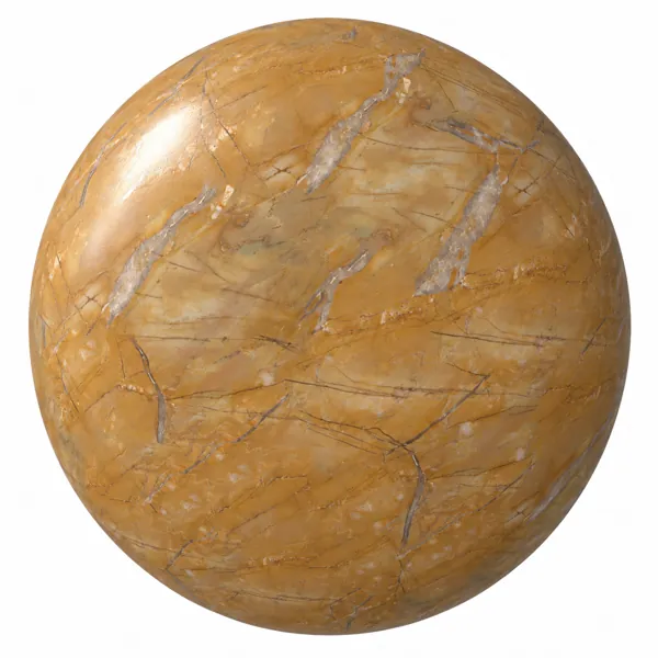 Golden Ochre Grey Vein Marble Texture