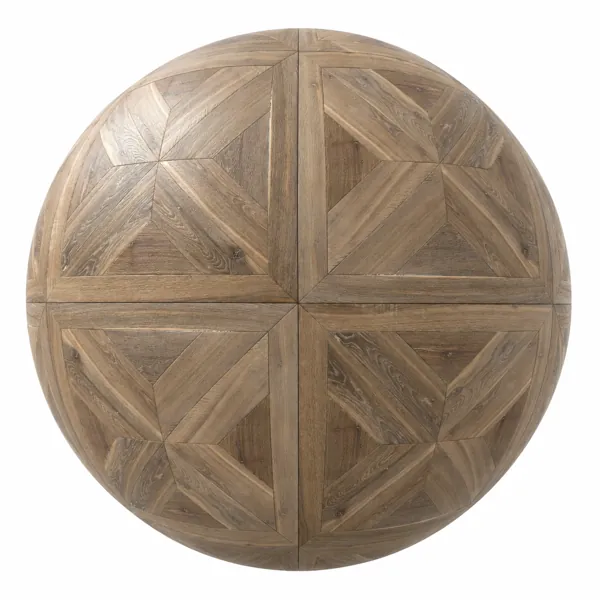 Weathered Geometric Oak Parquet Texture
