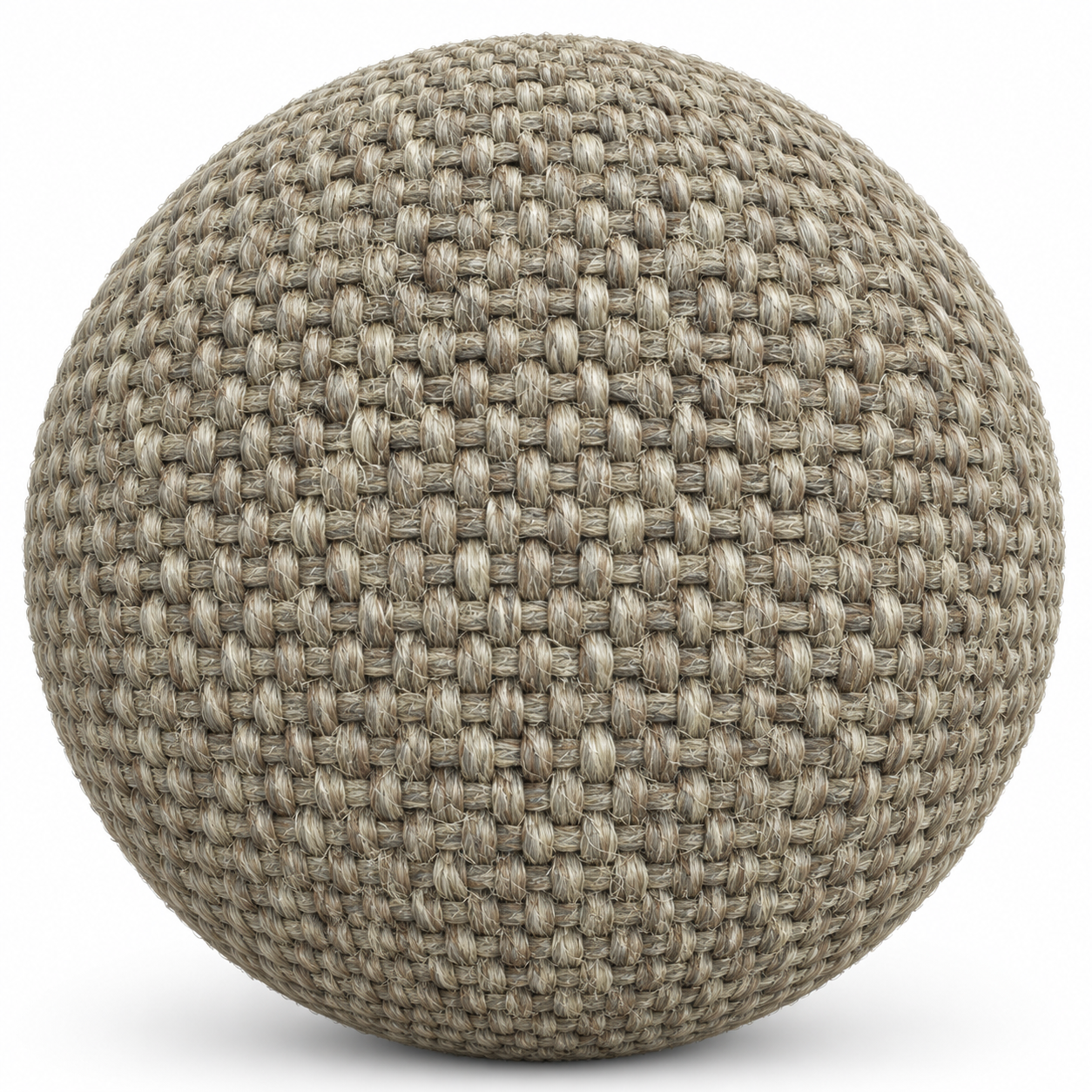 Cool Greige Looped Basket Weave Carpet Texture