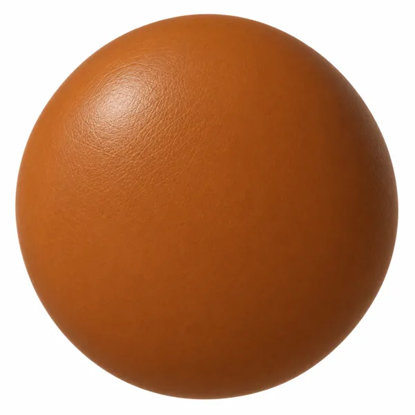 Warm Cognac Fine Grain Leather Texture