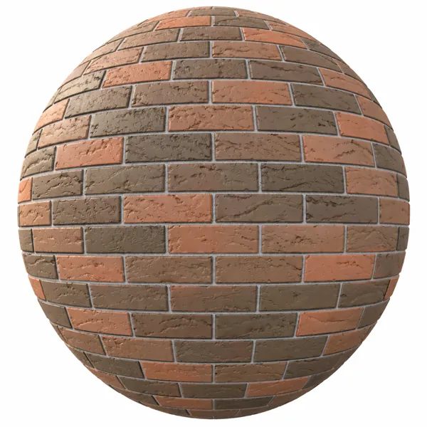 Warm Taupe Brown Rough Face Stone Brick Texture