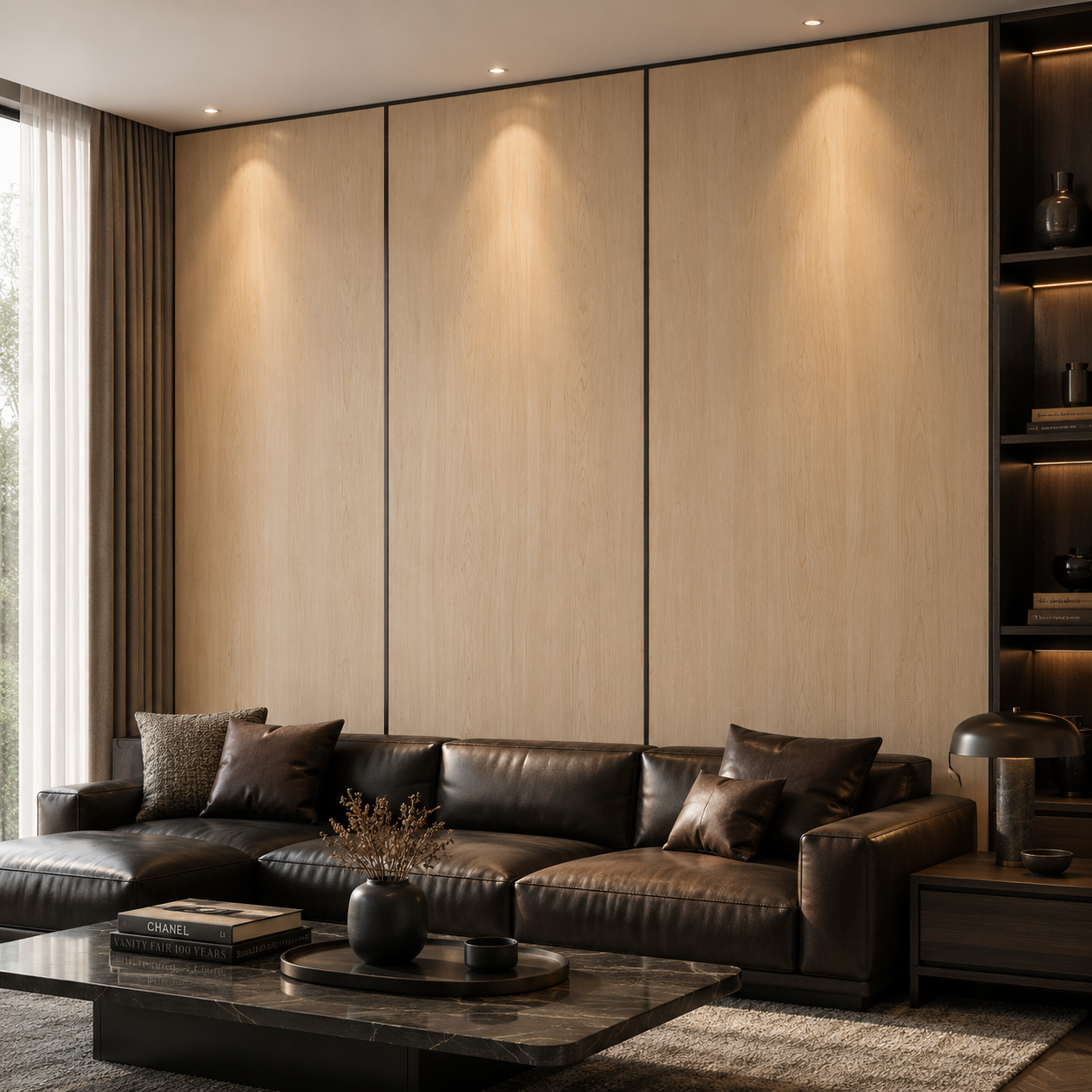 Light Blonde Fine Grain Natural Wood Texture 2