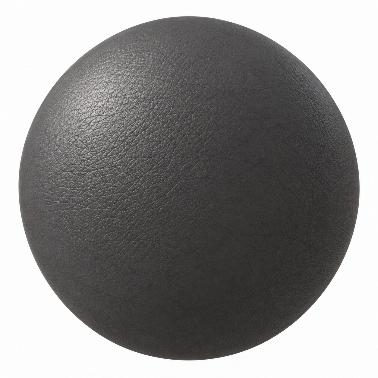 Charcoal Gray Fine Grain Leather Texture 1