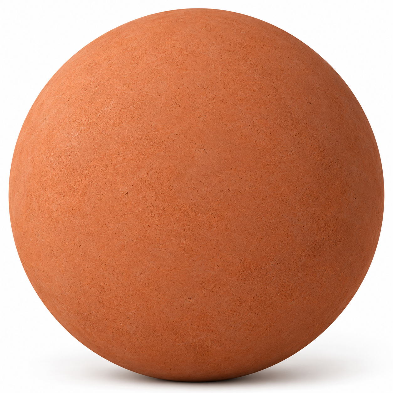 Burnt Terracotta Fine Grain Plaster Texture 1