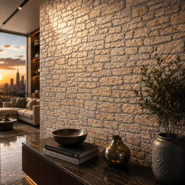 Light Beige Limestone Texture back