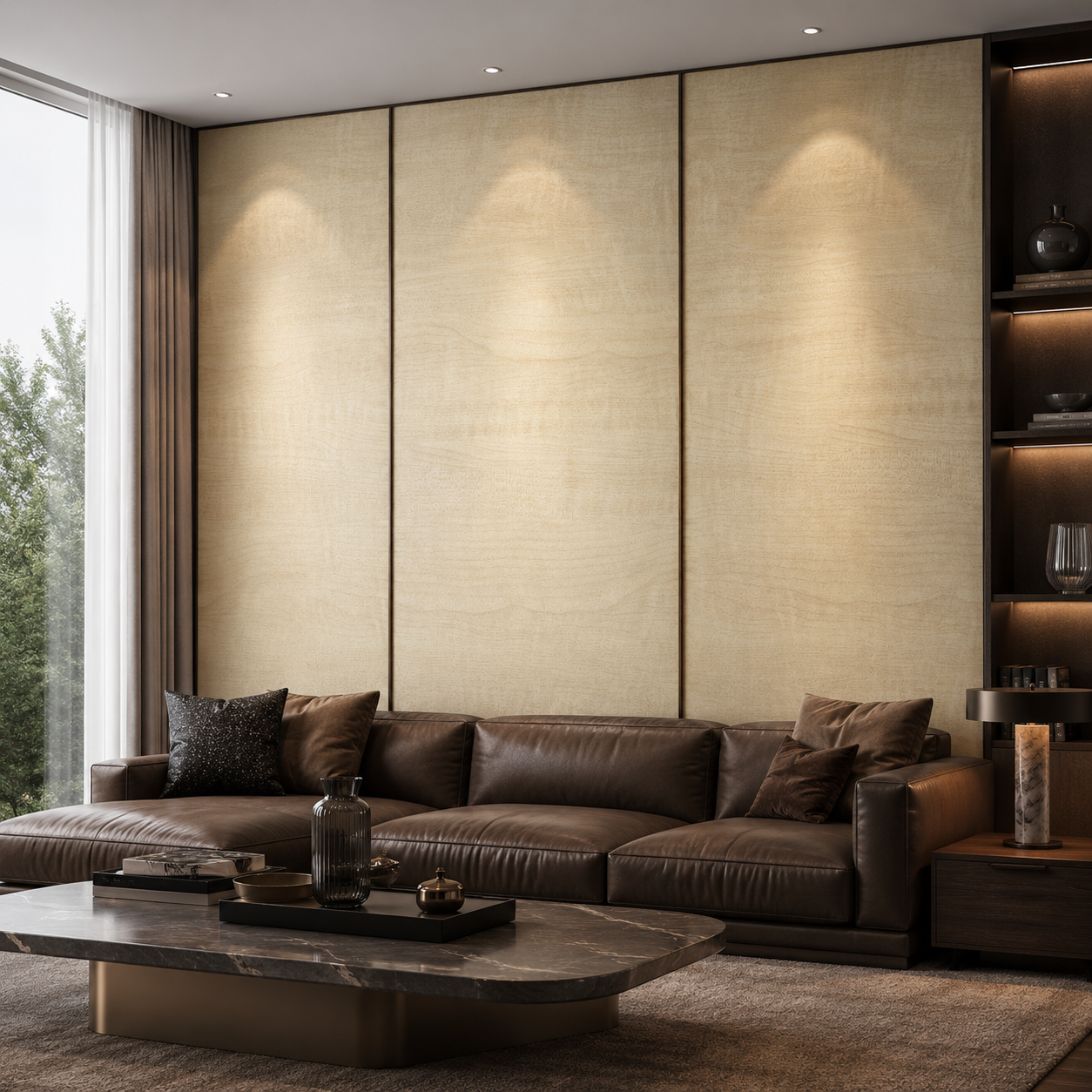 Pale Honey Fine Grain Wood Texture 2