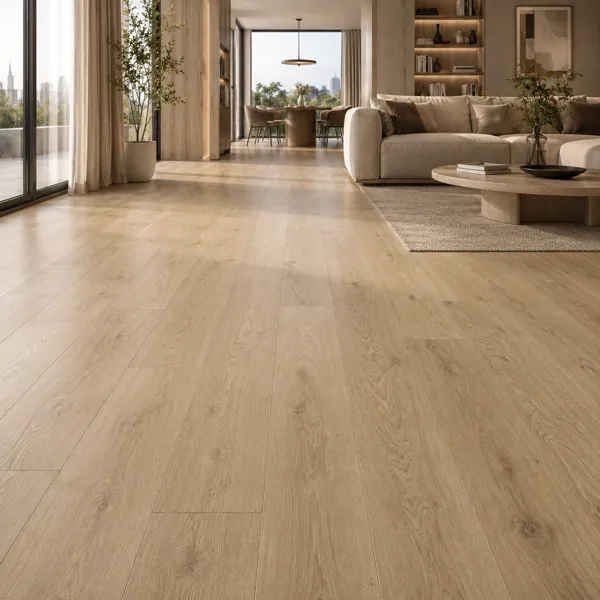Light Honey Wood Parquet – Varied Knot Grain Texture back