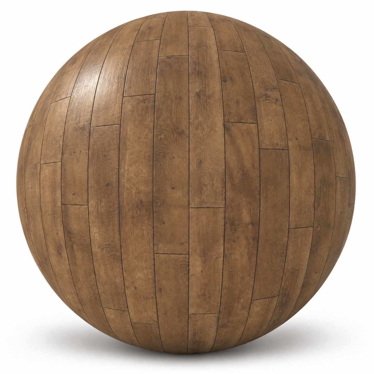 Warm Rustic Brown Oak Plank Parquet Texture 1