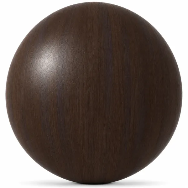 Subtle Vertical Grain Dark Walnut Brown Wood Texture