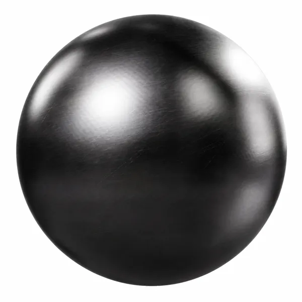 Glossy Black Scratched Metal Texture