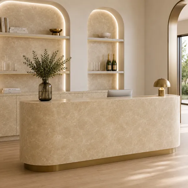 Warm Beige Marble Texture – Fine White Web Veins back