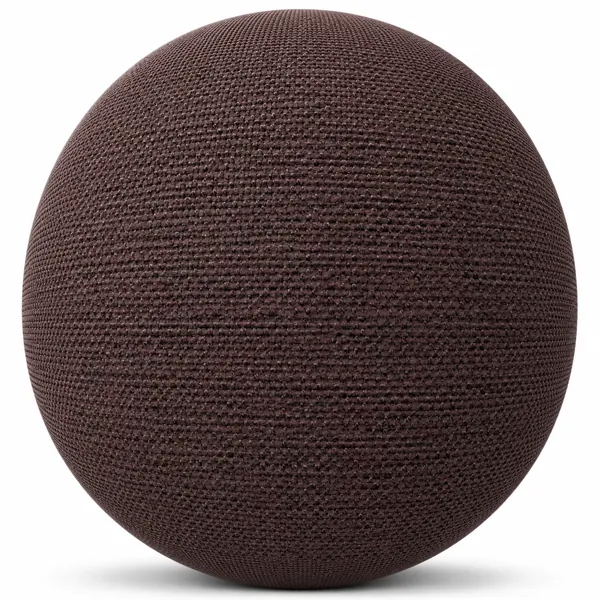 Dark Brown Woven Fabric Texture – Dense Pebbled Loop Weave