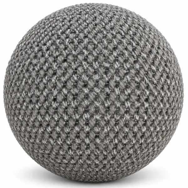 Gray Chunky Loop Weave Carpet Texture