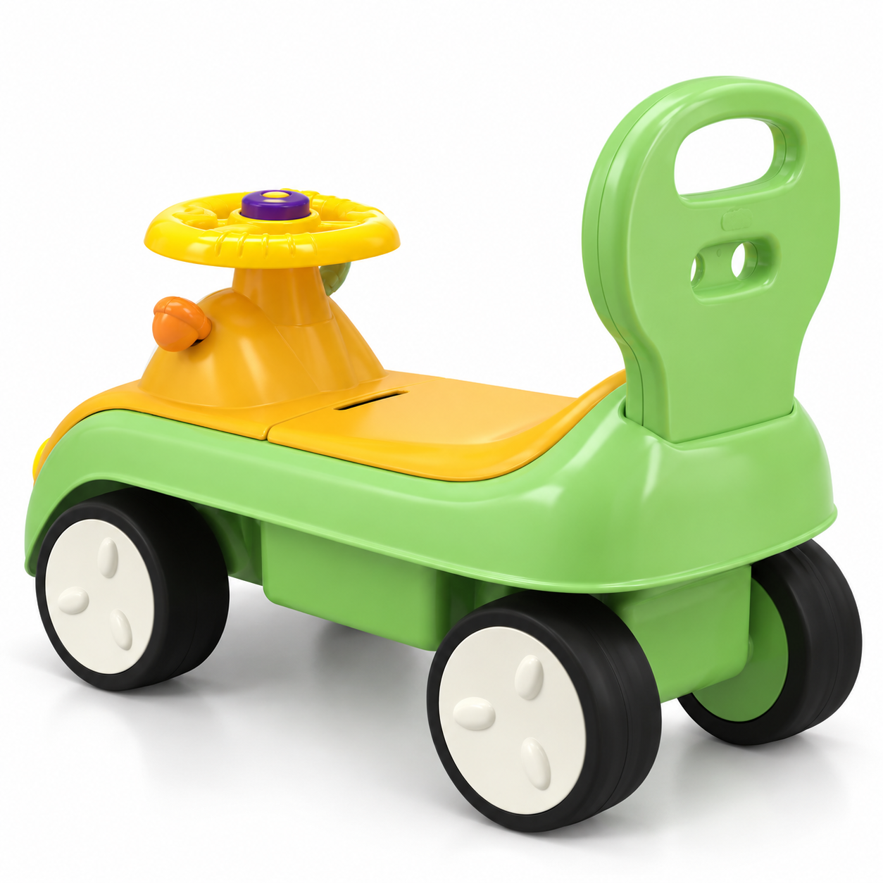 Colorful Kids Ride-On Car Toy 3D Model 3
