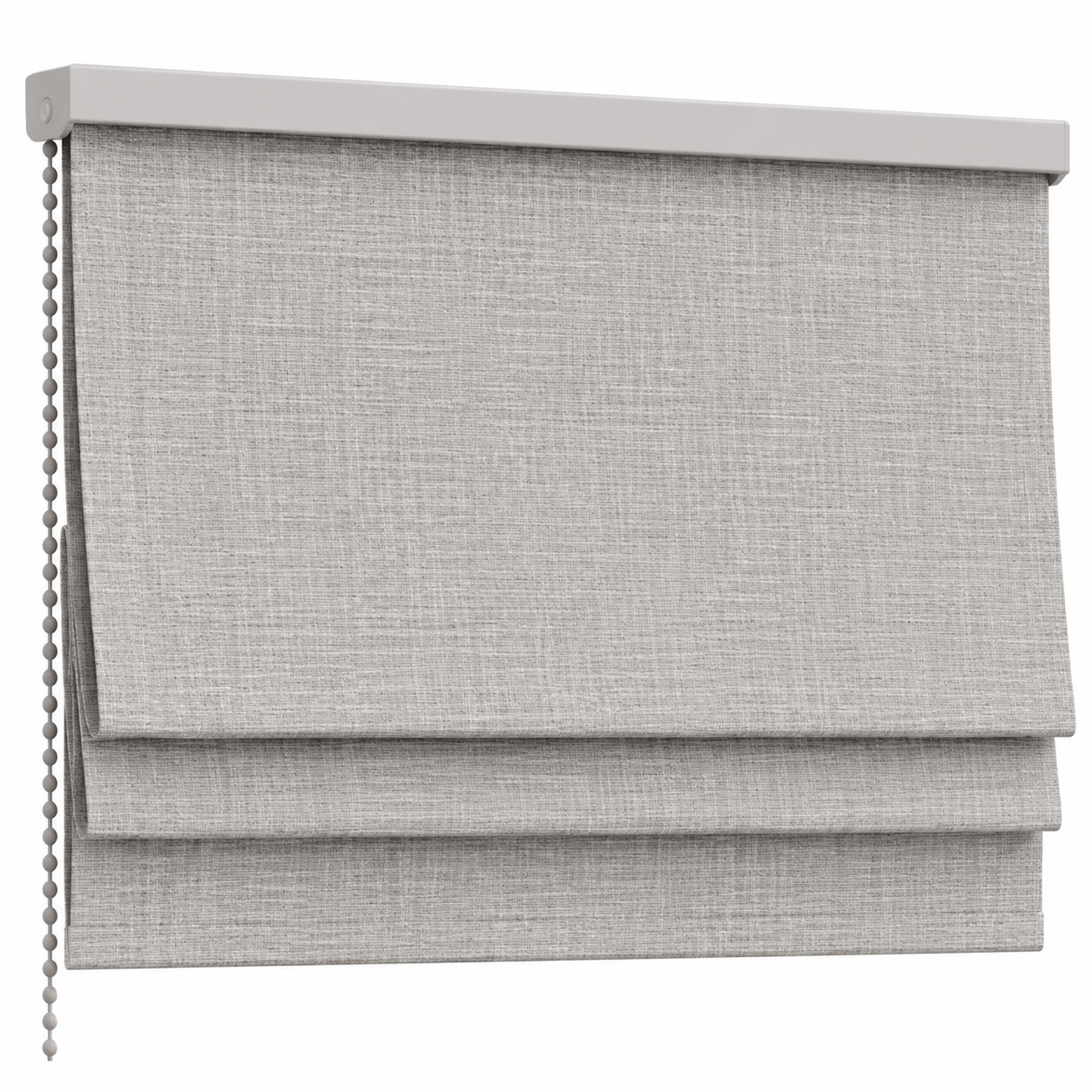 Black and White Roman Shade Set 3D Model 5