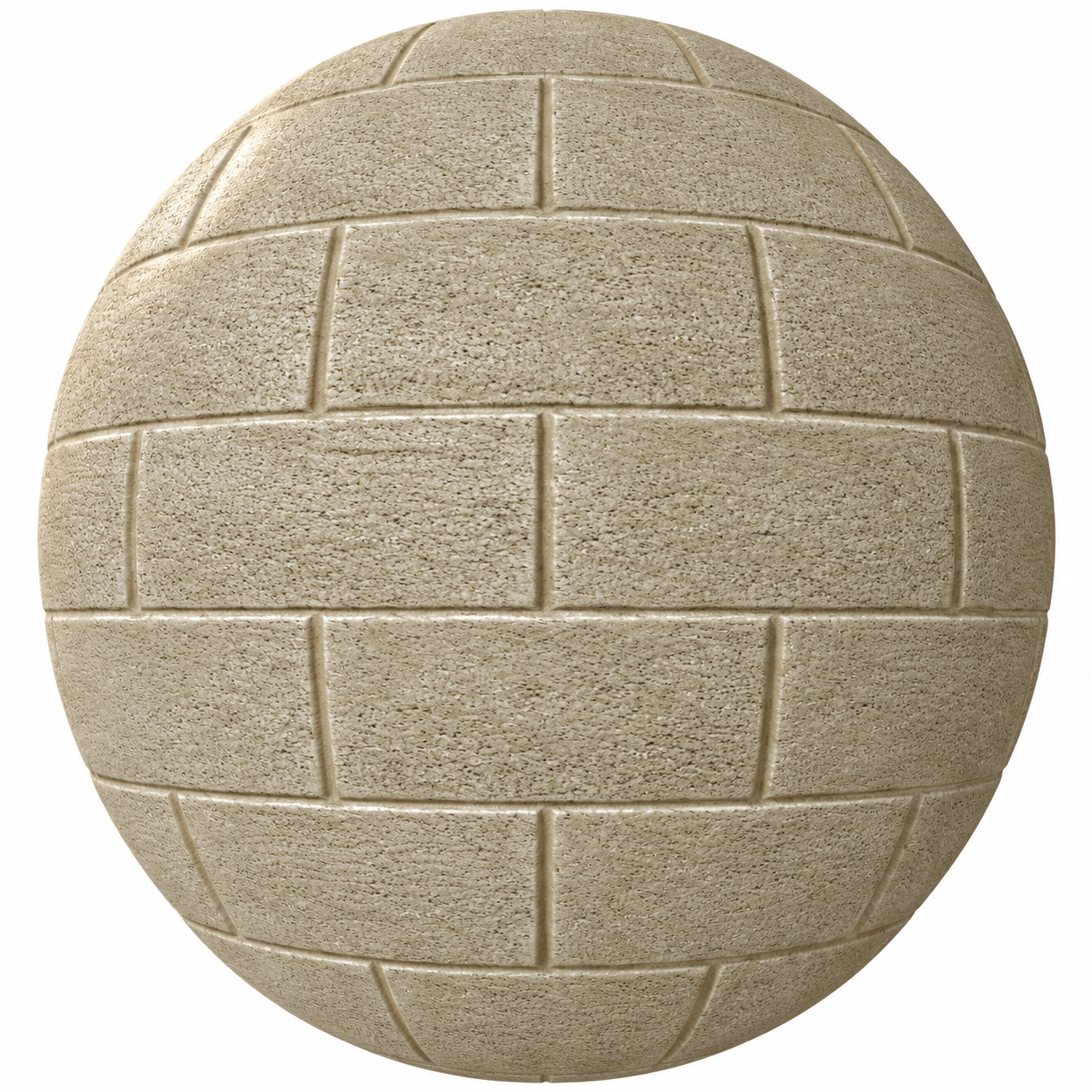 Light Golden Sand Rough Staggered Concrete Block Texture