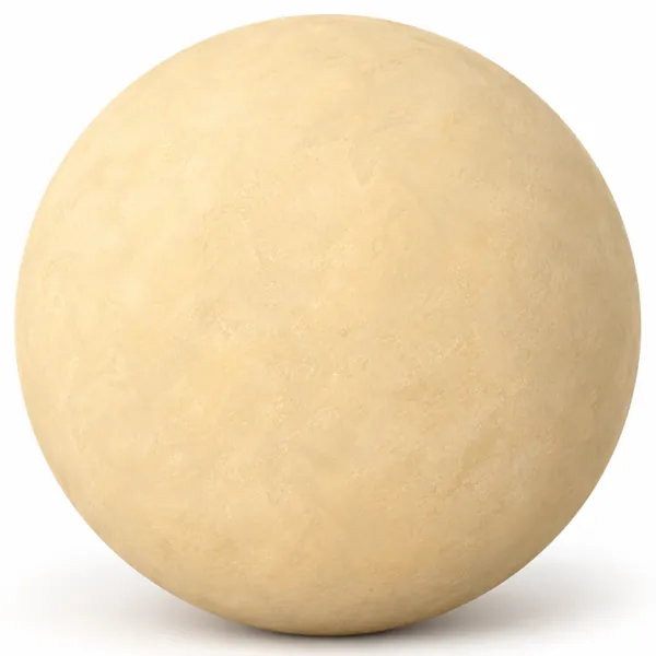 Pale Butter Yellow Clouded Plaster Texture