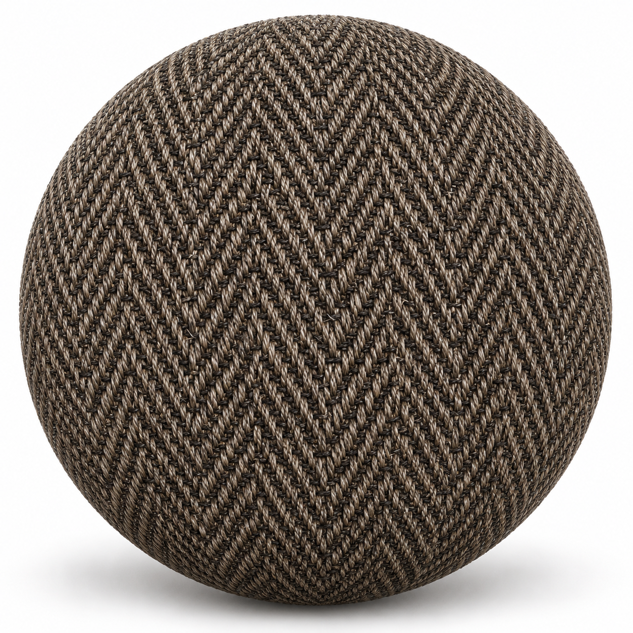 Charcoal Brown Herringbone Woven Carpet Texture 1