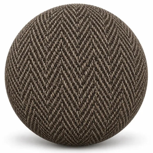 Charcoal Brown Herringbone Woven Carpet Texture