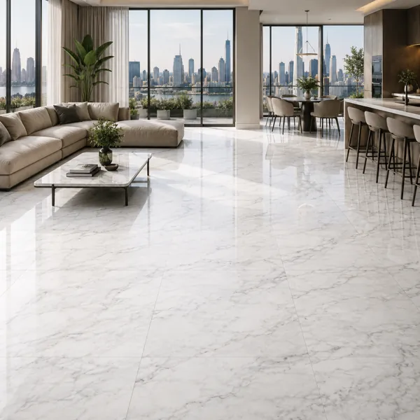 Soft White Grey Cloud Vein Ceramic Texture back