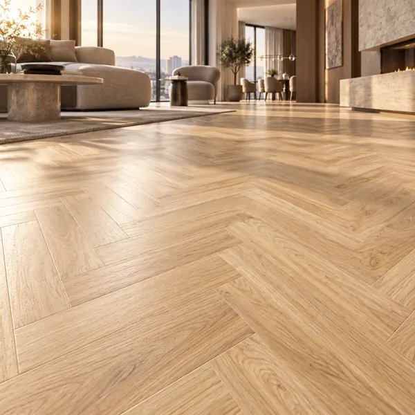 Light Oak Herringbone Parquet Texture back