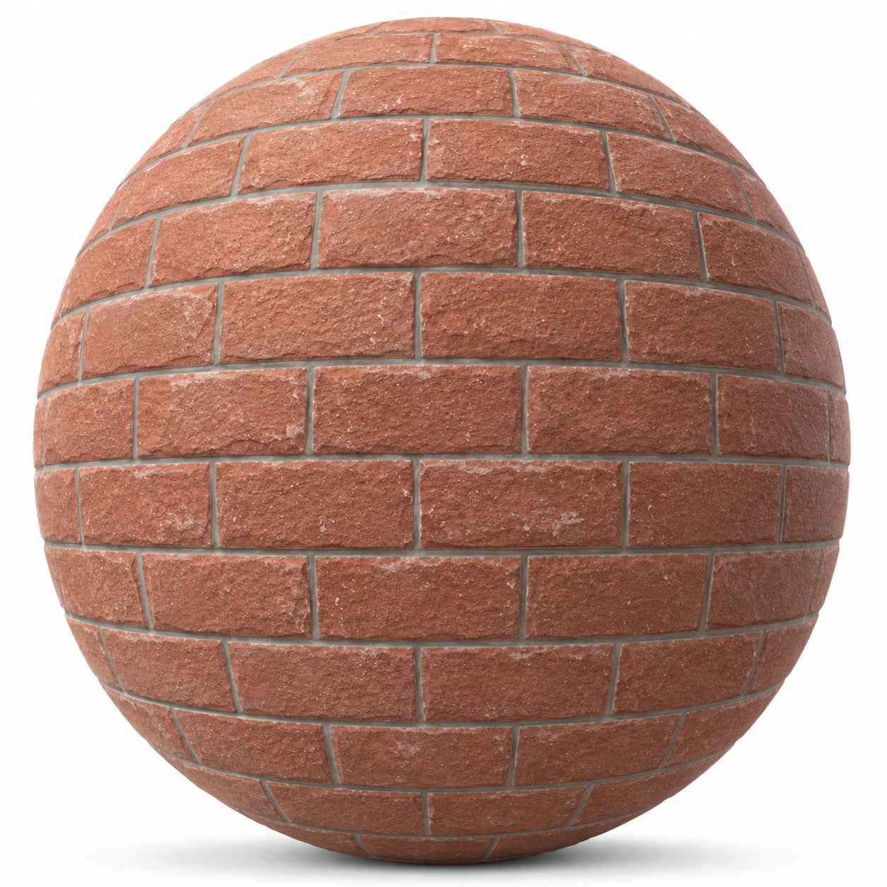 Rough Masonry Reddish Brick Wall Texture 1