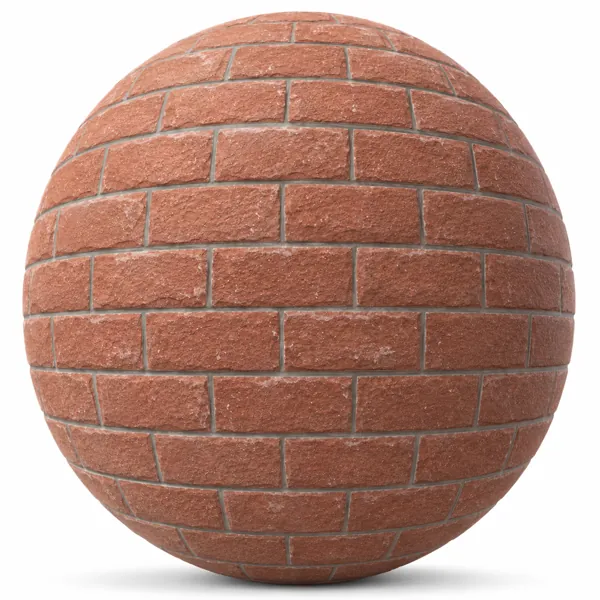 Rough Masonry Reddish Brick Wall Texture