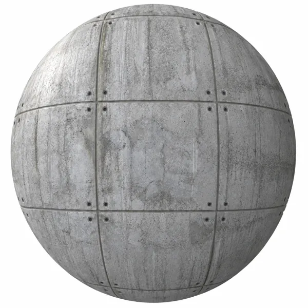 Light Grey Weathered Bolt Hole Concrete Panel Texture