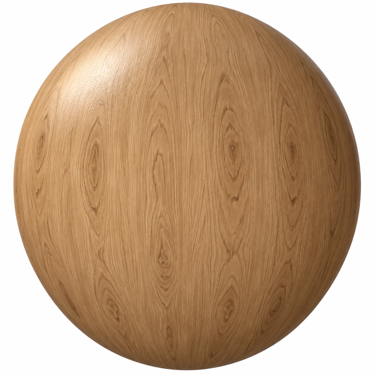 Warm Honey Beige Mirrored Knot Grain Wood Texture