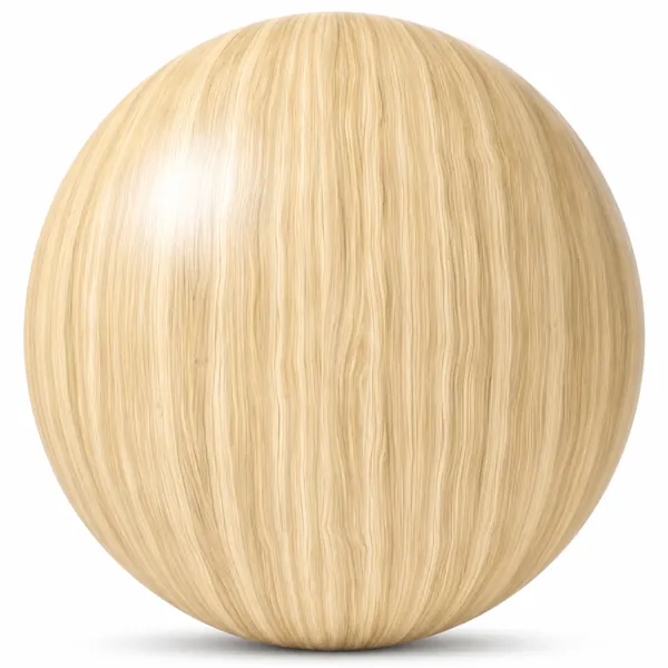Flowing Vertical Grain Blonde Oak Wood Texture