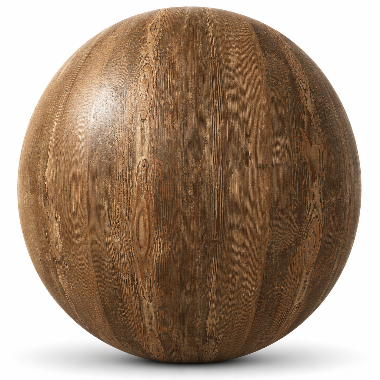 Rustic Dark Brown Wood Texture – Weathered Vertical Grain Texture 1