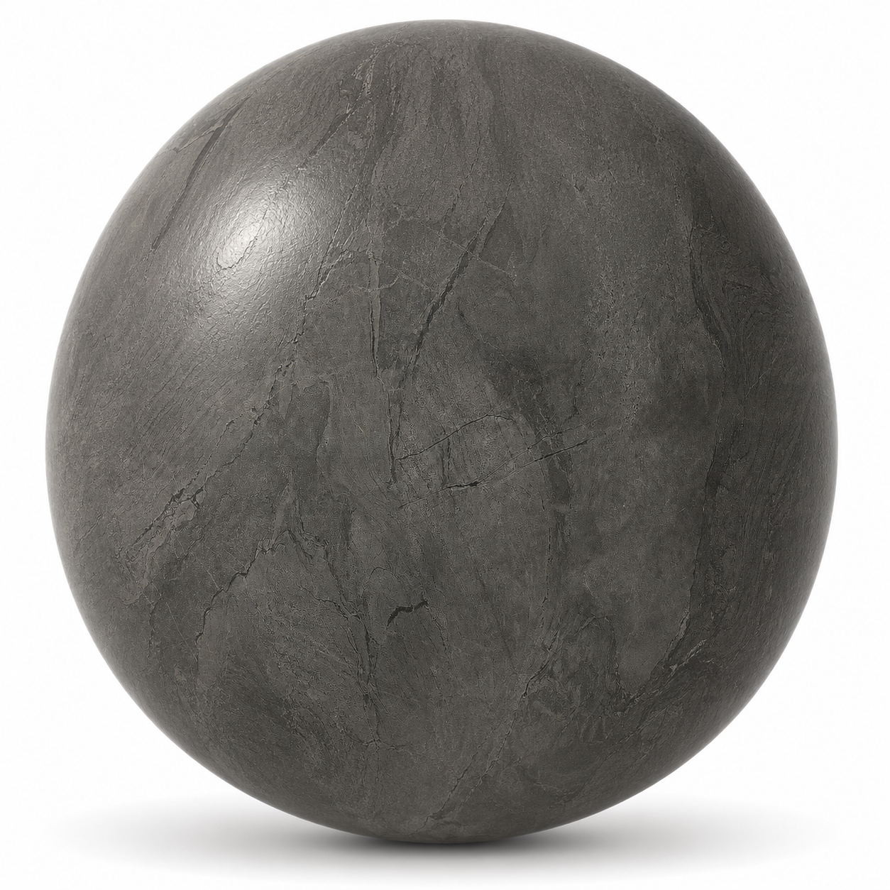 Dark Gray Ceramic Texture – Fine Linear Veining Texture 1