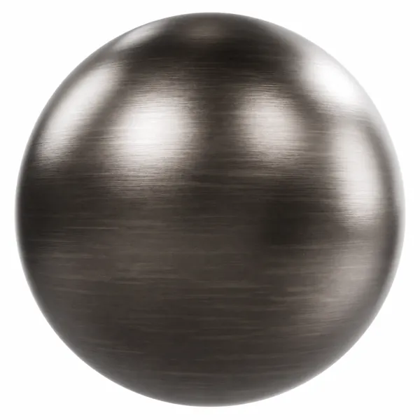 Dark Graphite Horizontal Brushed Metal Texture
