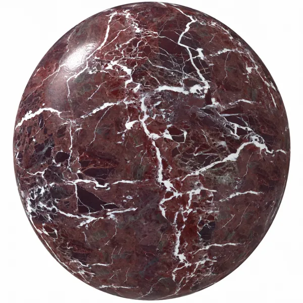 Deep Burgundy White Vein Marble Texture