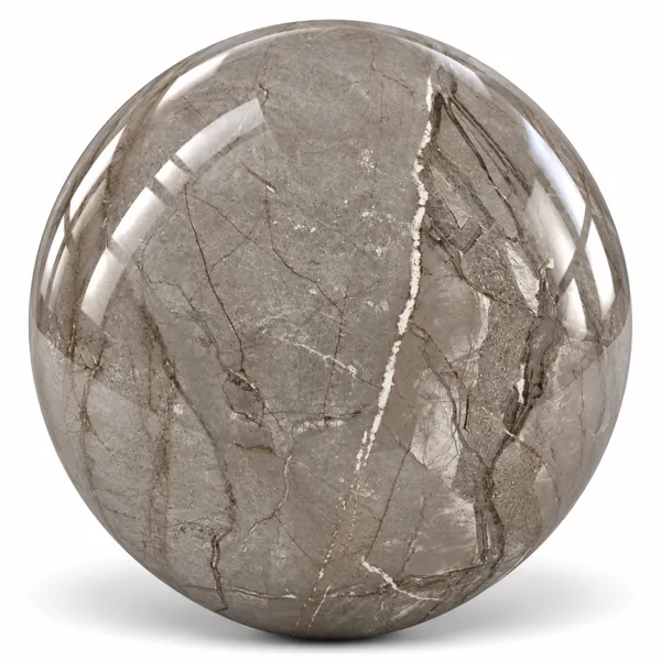 Warm Taupe Angular Vein Ceramic Texture