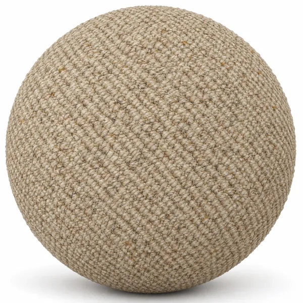 Warm Beige Ribbed Loop Carpet Texture