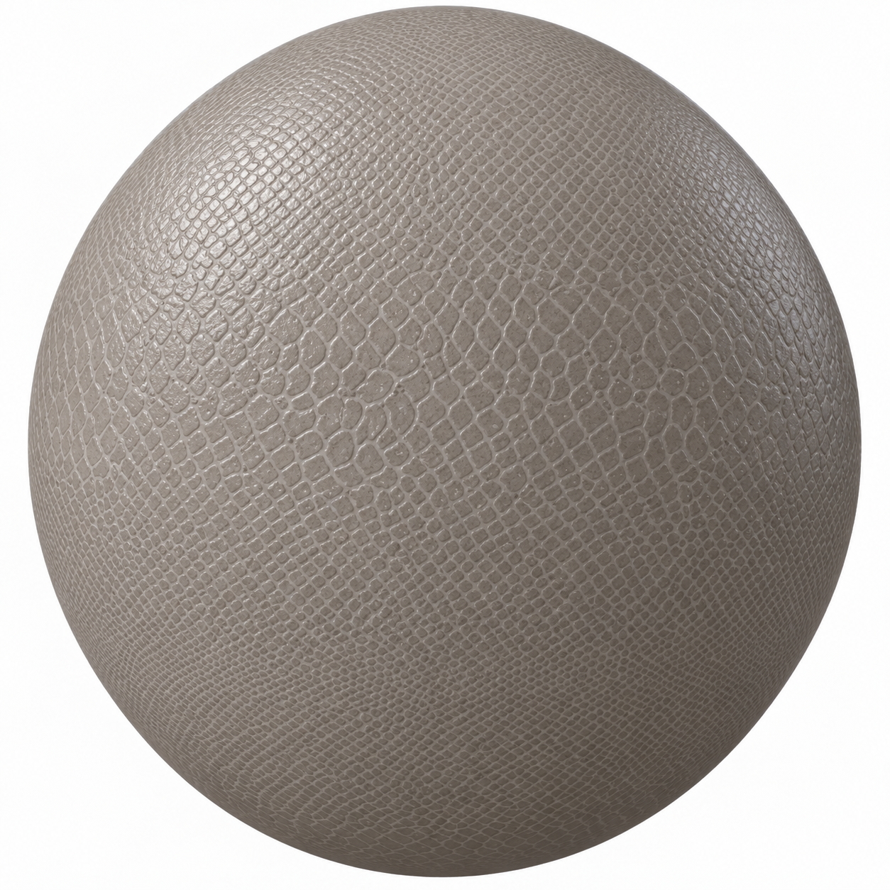 Warm Taupe Reptile Grain Leather Texture