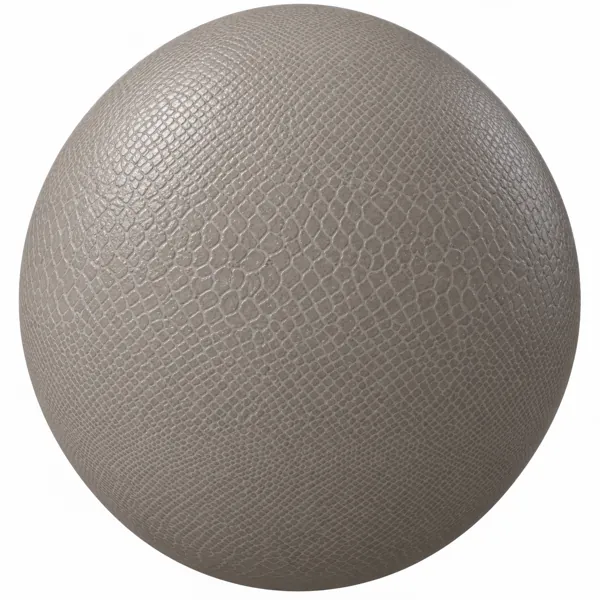 Warm Taupe Reptile Grain Leather Texture
